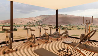 hotel gym design