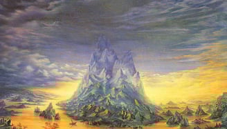 La montagne sacrée.