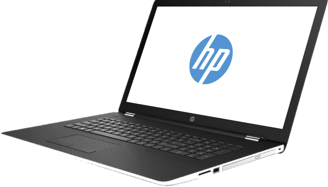 Laptop HP mockup negra