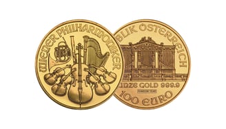 1oz gold philharmonic coin