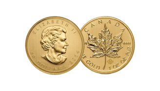 canadian maple leaf gold coin
