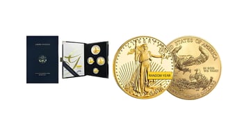 gold american eagle proof set