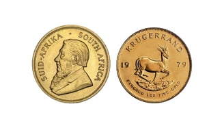 south african krugerrand gold coin