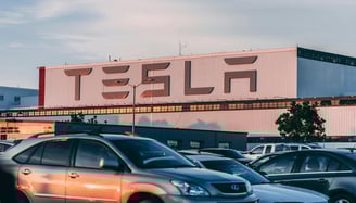 tesla warehouse