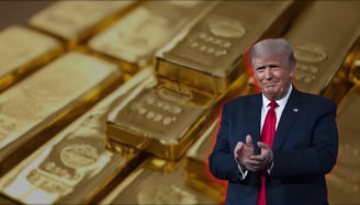 trump and gold