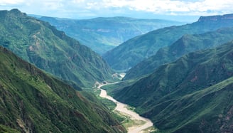 Cañon del Chicamocha en Colombia