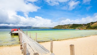 Lago de Tota en Boyacá, Colombia