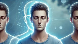 un homme pratique l'autohypnose grâce à la formation "Les bases de l'autohypnose"