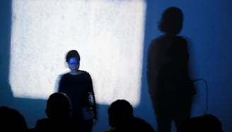 “Refining the Senses” film/sound performance at Process Festival in Riga, Latvia 2018