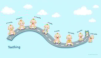how long does teething last