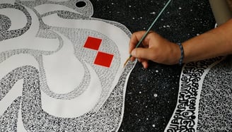Calligraphie Arabe à Paris Artist Marocain Nounouhi