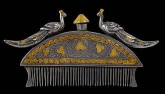 Silver combs during ancient times