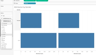 Tableau interactive dashboard project