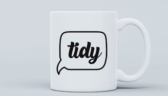 One of our classic tidy mugs