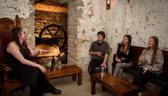 whisky tasting in vaults Edinburgh