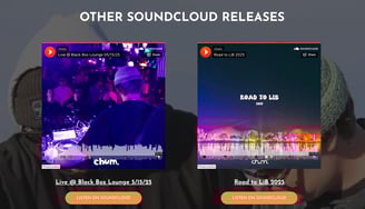 Screenshot image of a page from chumsound.com