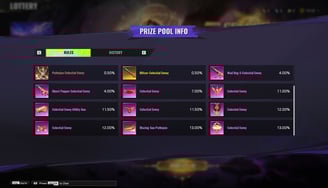 Celestial Envoy Skin Prize Pool Info