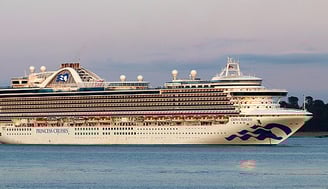 Ferry ship from Edinburgh to Belfast – scenic sea crossing between Scotland and Northern Ireland
