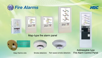 vendor data centre, Japan fire protection, fire alarm distibutor,smoke detector, heat detector, MCFA