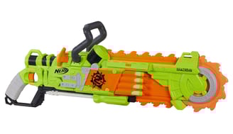 Nerf Zombie Strike Collection Brainsaw Blaster