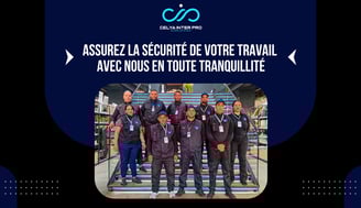 Équipe professionnelle de surveillance humaine de Celya Inter Pro à Casablanca