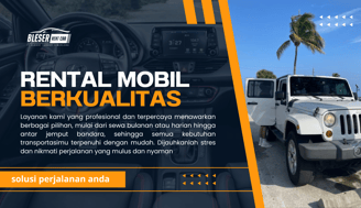 Rental mobil cimanggis - tapos