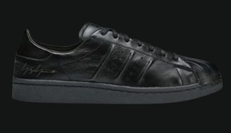 a black sneaker adidas superstar, Y-3 Superstar adidas