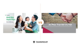 So sánh bảo hiểm Manulife Khởi Đầu Hạnh Phúc và AIA An Phúc Trọn Đời Ưu Việt