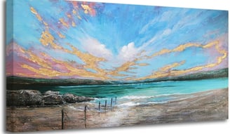 high definition canvas prints on canvas, canvas material is waterproof, UV-resistant,