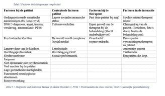 Masterthesis psychosomatische fysiotherapie
