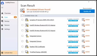 iolo GetMyDrivers Screenshot