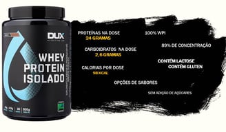 whey protein isolado dux