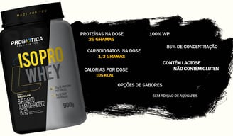 isopro whey probiotica