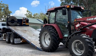 We can move your tractor on our tow truck