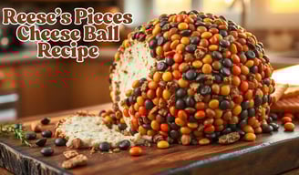 Reese’s Pieces Cheese Ball