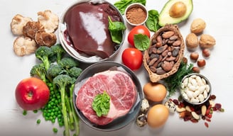 Chromium-Rich Foods: meat, eggs, vegetables and nuts