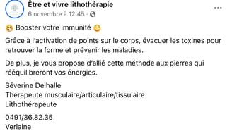 Thérapie pour augmenter l'immunité. Liège