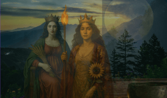 The Empress and The Queen of Wands as archetypes of power and sovereignty
