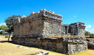 Tulum, Mexico - Mayan ruins at Tulum National Park