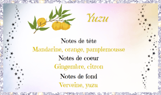Description parfum Yuzu