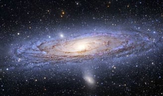 a spiral galaxy galaxy with a spiralle and stars