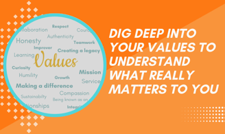 Understand what really matters to you. Karen Felton | Strengths and Career change coaching
