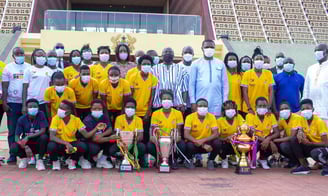 A post from Comfort Owusu, a football player for Hasaacas Ladies and Ghana national team(black princ