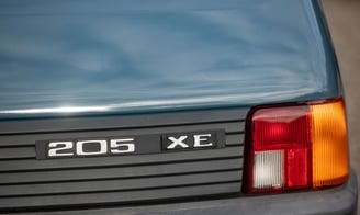 monogramme peugeot 205 xe