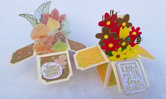 fall pop up cards