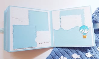 DIY baby album idea