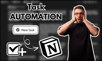 how to create new task in notion using button