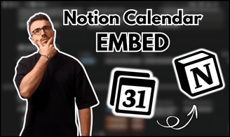 how to embed notion calendar in notion