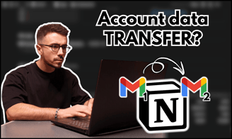how to move notion database to another email