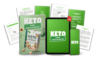 a tablet with a keto book and a tablet